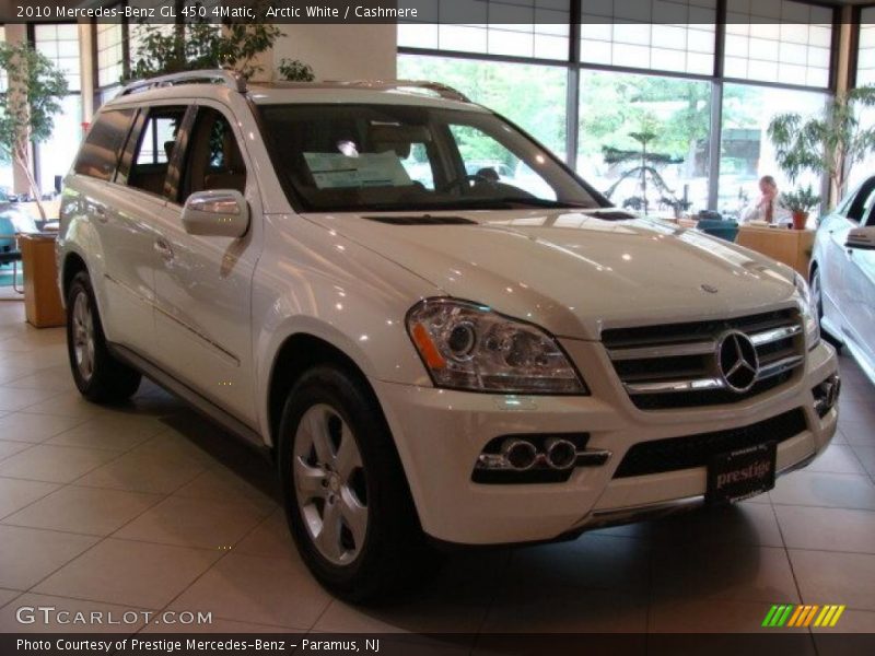 Arctic White / Cashmere 2010 Mercedes-Benz GL 450 4Matic