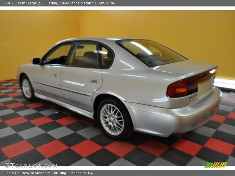 Silver Stone Metallic / Dark Gray 2002 Subaru Legacy GT Sedan