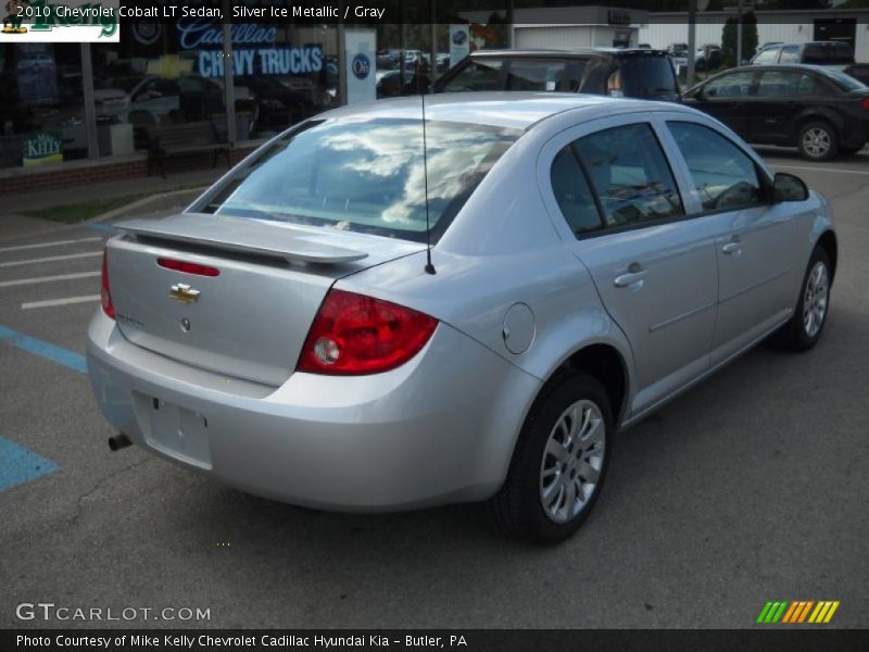 Silver Ice Metallic / Gray 2010 Chevrolet Cobalt LT Sedan