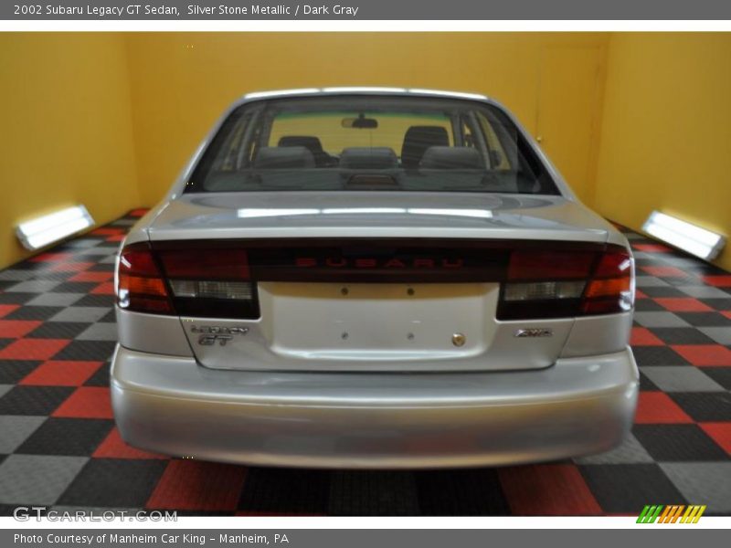 Silver Stone Metallic / Dark Gray 2002 Subaru Legacy GT Sedan