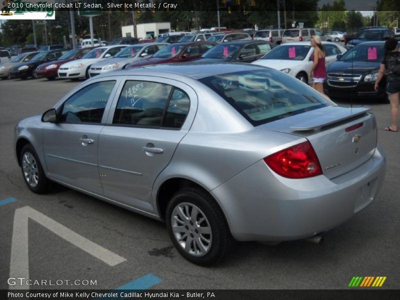 Silver Ice Metallic / Gray 2010 Chevrolet Cobalt LT Sedan