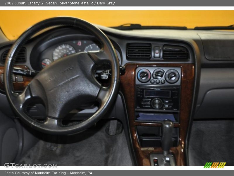 Silver Stone Metallic / Dark Gray 2002 Subaru Legacy GT Sedan
