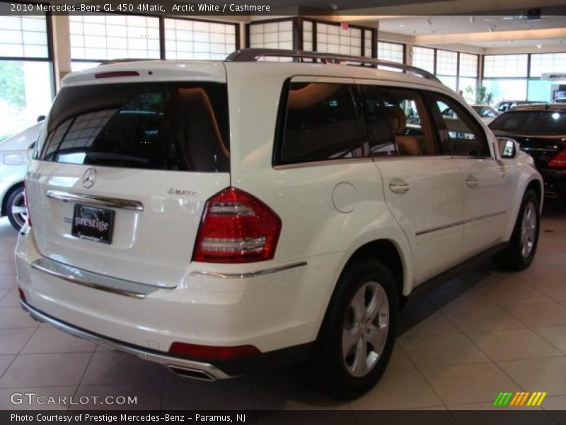 Arctic White / Cashmere 2010 Mercedes-Benz GL 450 4Matic