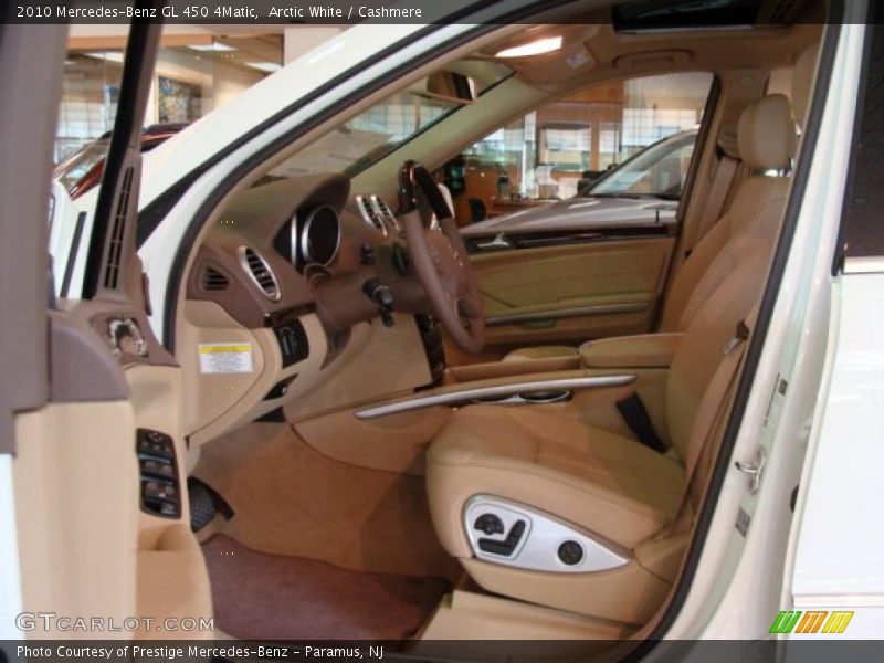Arctic White / Cashmere 2010 Mercedes-Benz GL 450 4Matic