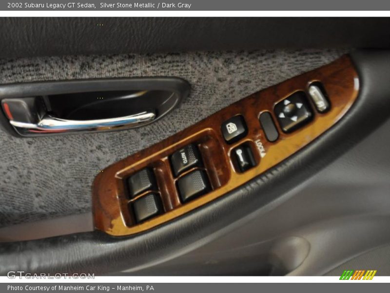 Silver Stone Metallic / Dark Gray 2002 Subaru Legacy GT Sedan