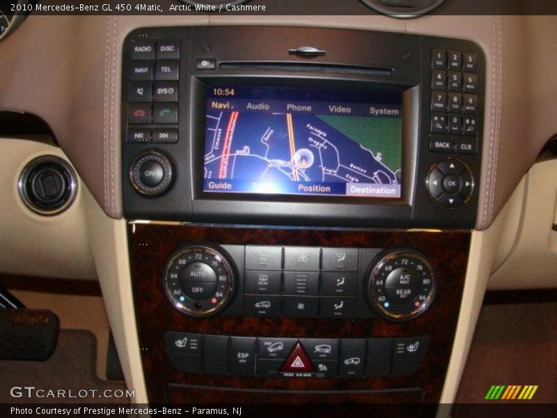 Arctic White / Cashmere 2010 Mercedes-Benz GL 450 4Matic