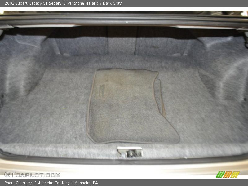 Silver Stone Metallic / Dark Gray 2002 Subaru Legacy GT Sedan