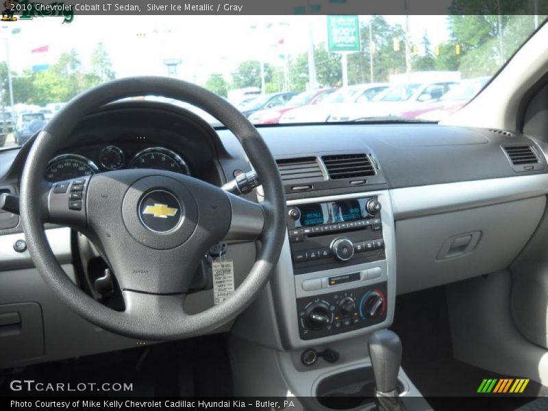 Silver Ice Metallic / Gray 2010 Chevrolet Cobalt LT Sedan