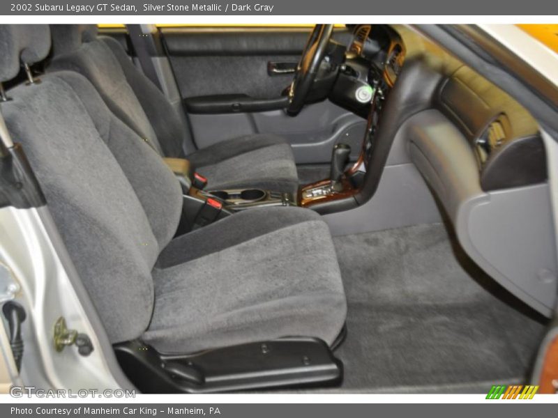 Silver Stone Metallic / Dark Gray 2002 Subaru Legacy GT Sedan