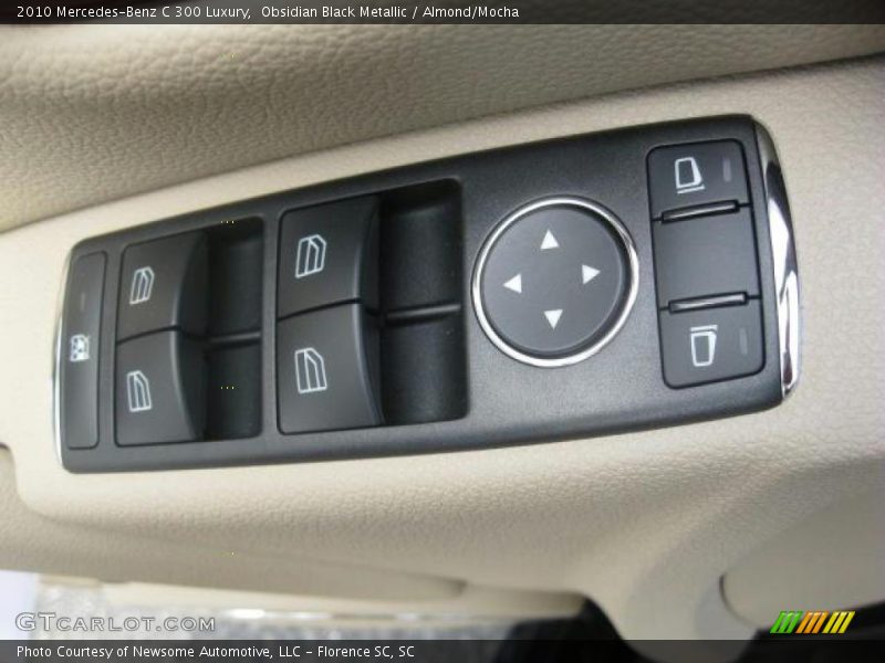 Obsidian Black Metallic / Almond/Mocha 2010 Mercedes-Benz C 300 Luxury