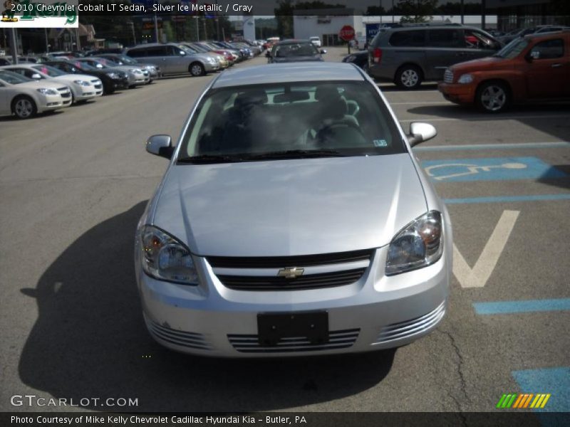 Silver Ice Metallic / Gray 2010 Chevrolet Cobalt LT Sedan