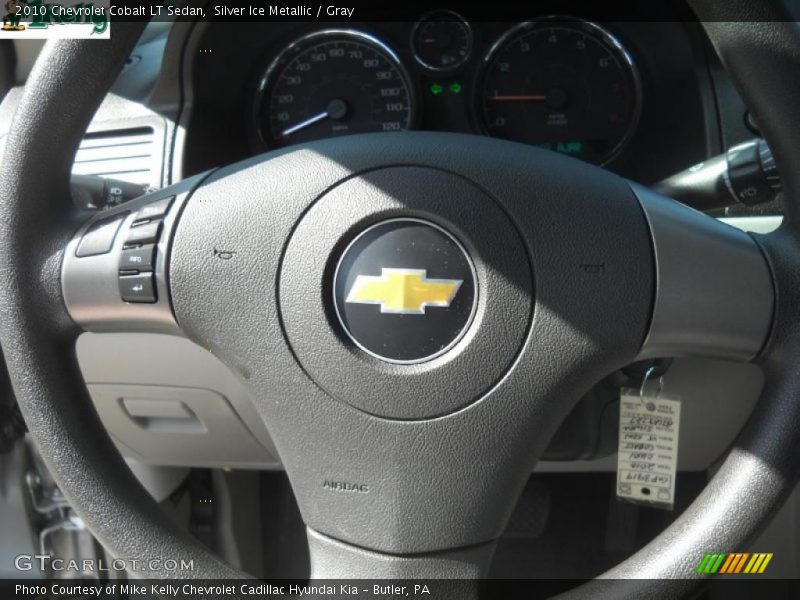 Silver Ice Metallic / Gray 2010 Chevrolet Cobalt LT Sedan
