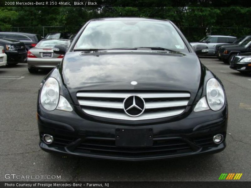 Black / Black 2008 Mercedes-Benz R 350 4Matic