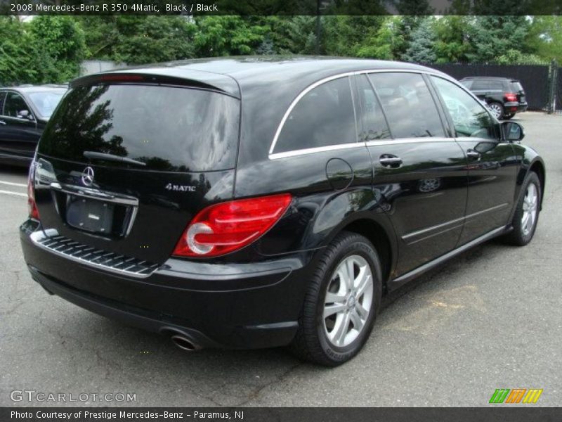 Black / Black 2008 Mercedes-Benz R 350 4Matic