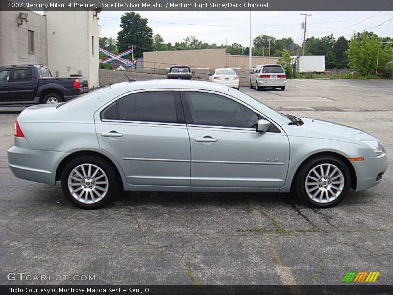 Satellite Silver Metallic / Medium Light Stone/Dark Charcoal 2007 Mercury Milan I4 Premier