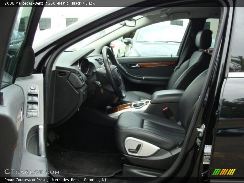 Black / Black 2008 Mercedes-Benz R 350 4Matic