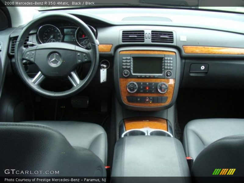 Black / Black 2008 Mercedes-Benz R 350 4Matic