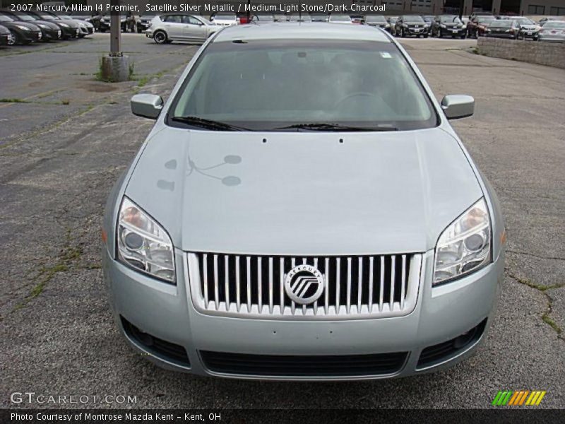 Satellite Silver Metallic / Medium Light Stone/Dark Charcoal 2007 Mercury Milan I4 Premier