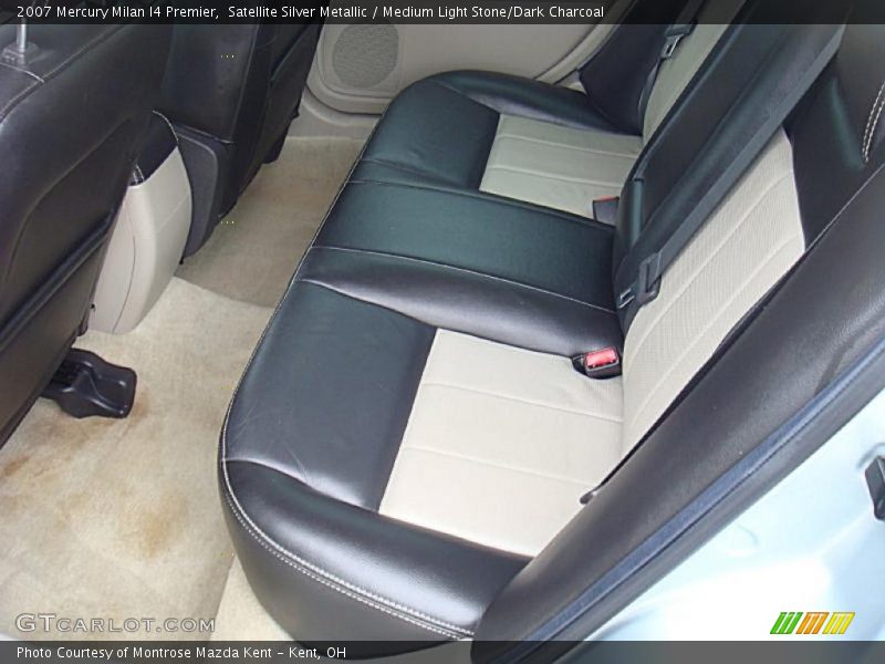 Satellite Silver Metallic / Medium Light Stone/Dark Charcoal 2007 Mercury Milan I4 Premier