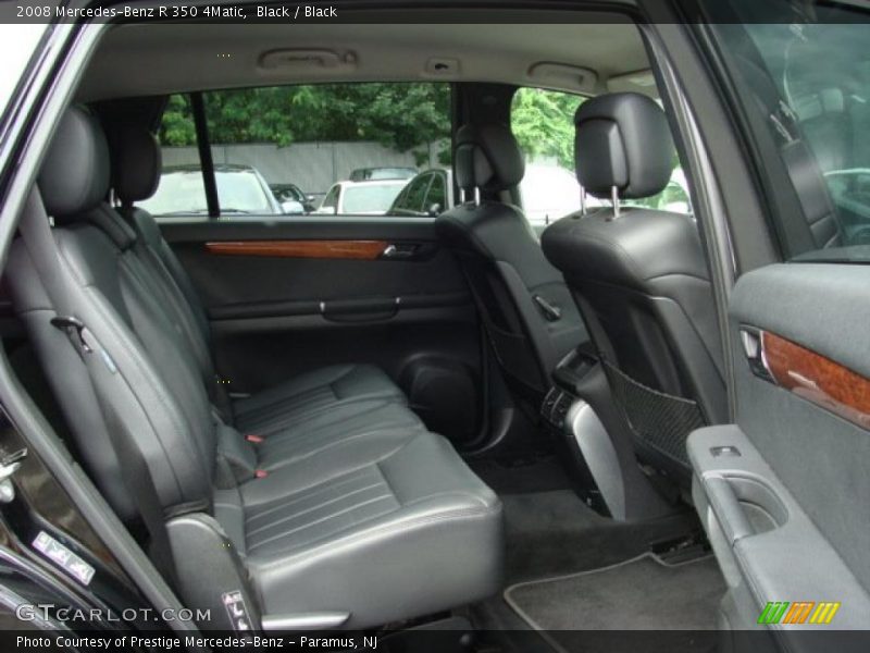 Black / Black 2008 Mercedes-Benz R 350 4Matic