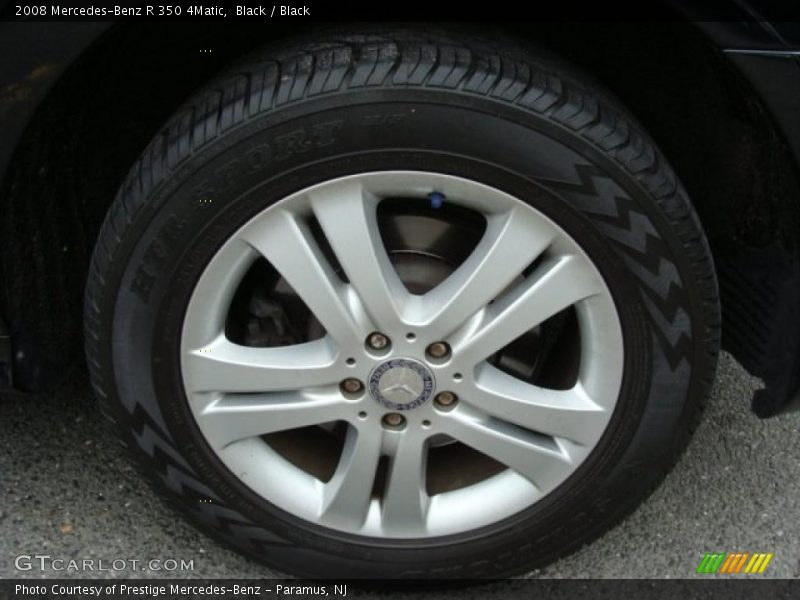 Black / Black 2008 Mercedes-Benz R 350 4Matic