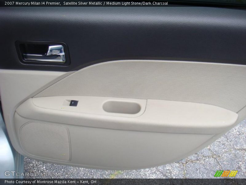 Satellite Silver Metallic / Medium Light Stone/Dark Charcoal 2007 Mercury Milan I4 Premier