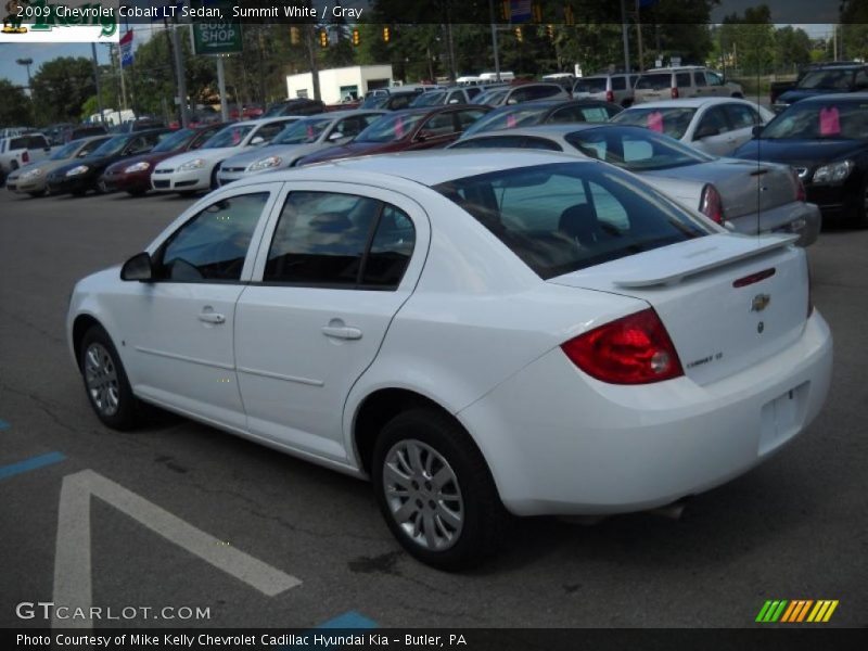 Summit White / Gray 2009 Chevrolet Cobalt LT Sedan