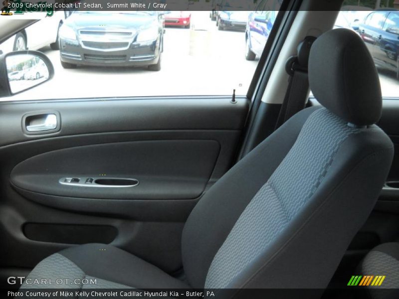 Summit White / Gray 2009 Chevrolet Cobalt LT Sedan