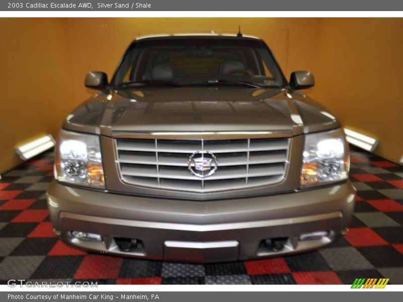 Silver Sand / Shale 2003 Cadillac Escalade AWD