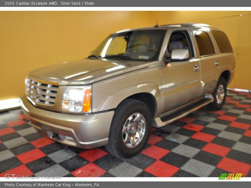 Silver Sand / Shale 2003 Cadillac Escalade AWD