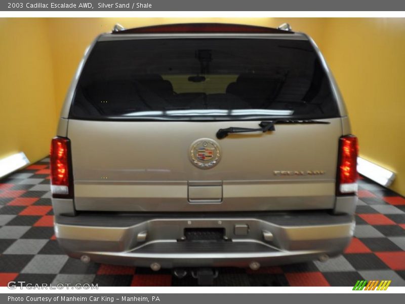 Silver Sand / Shale 2003 Cadillac Escalade AWD