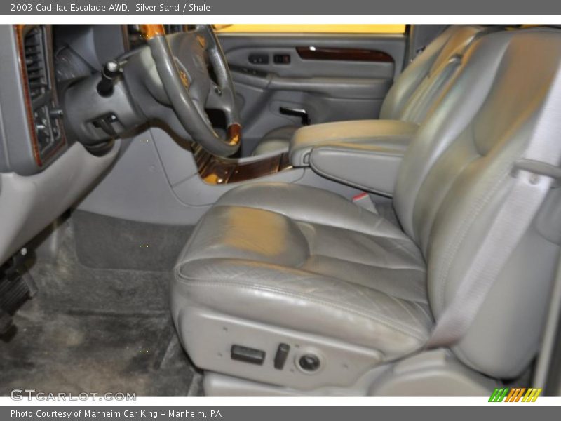 Silver Sand / Shale 2003 Cadillac Escalade AWD
