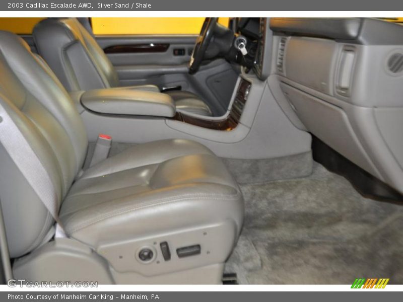 Silver Sand / Shale 2003 Cadillac Escalade AWD