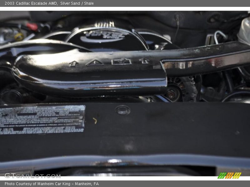 Silver Sand / Shale 2003 Cadillac Escalade AWD