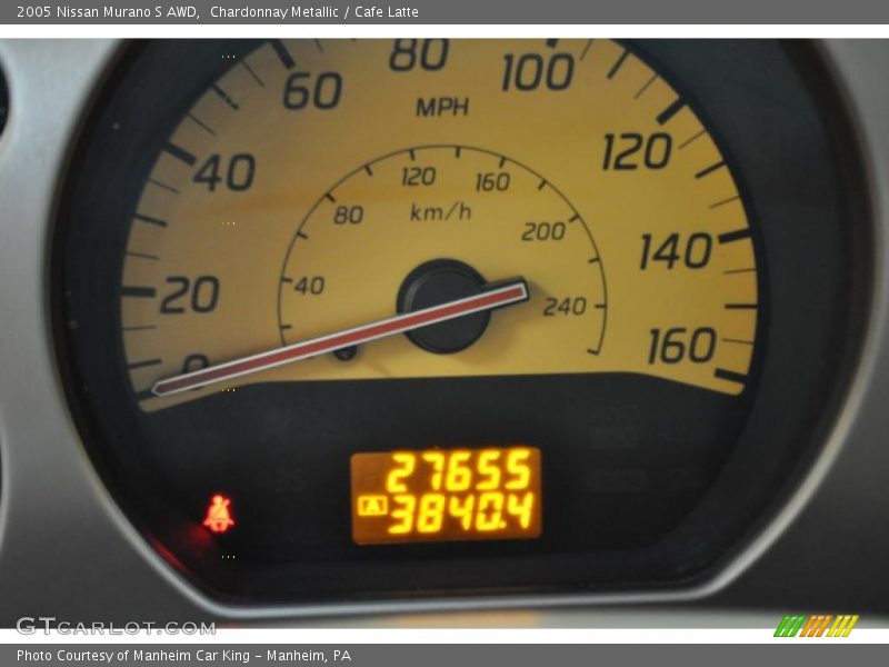 Chardonnay Metallic / Cafe Latte 2005 Nissan Murano S AWD