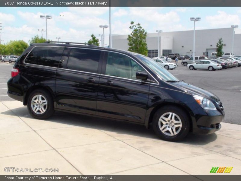 Nighthawk Black Pearl / Ivory 2007 Honda Odyssey EX-L