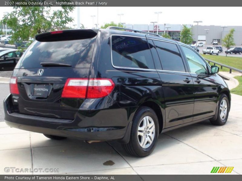 Nighthawk Black Pearl / Ivory 2007 Honda Odyssey EX-L