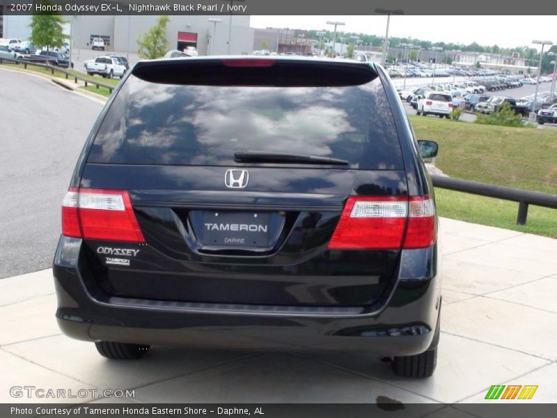 Nighthawk Black Pearl / Ivory 2007 Honda Odyssey EX-L