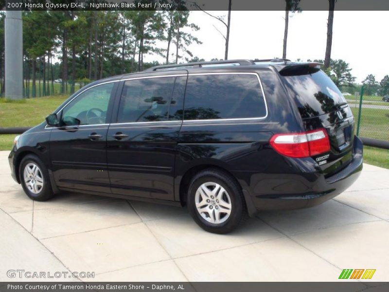 Nighthawk Black Pearl / Ivory 2007 Honda Odyssey EX-L