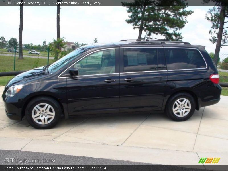 Nighthawk Black Pearl / Ivory 2007 Honda Odyssey EX-L