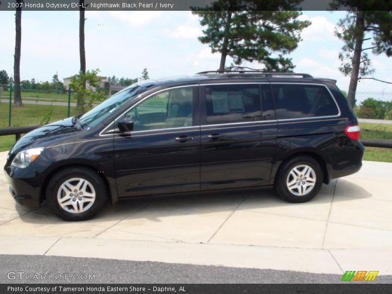 Nighthawk Black Pearl / Ivory 2007 Honda Odyssey EX-L