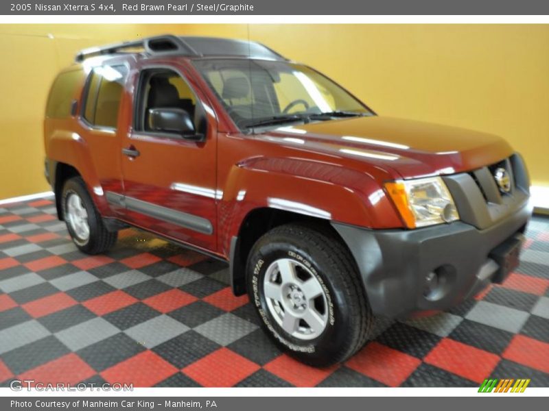 Red Brawn Pearl / Steel/Graphite 2005 Nissan Xterra S 4x4
