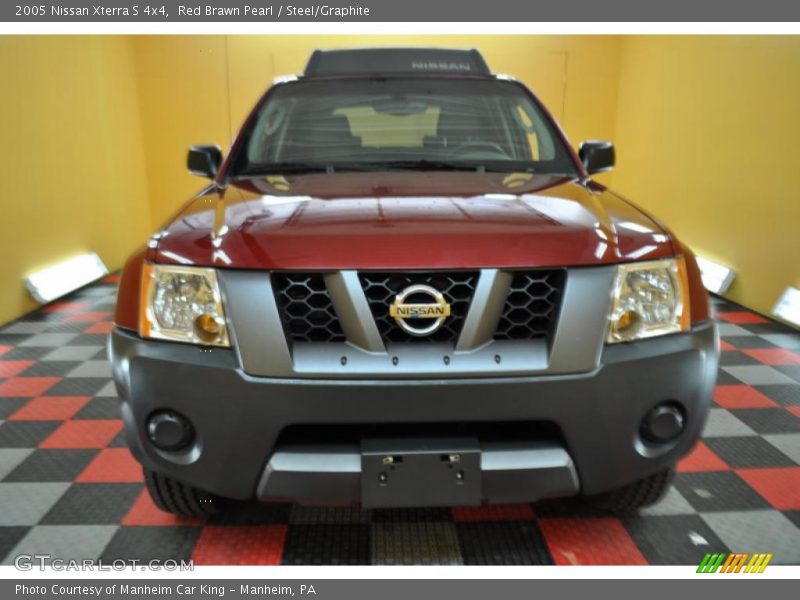 Red Brawn Pearl / Steel/Graphite 2005 Nissan Xterra S 4x4