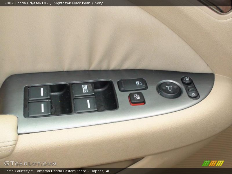 Nighthawk Black Pearl / Ivory 2007 Honda Odyssey EX-L