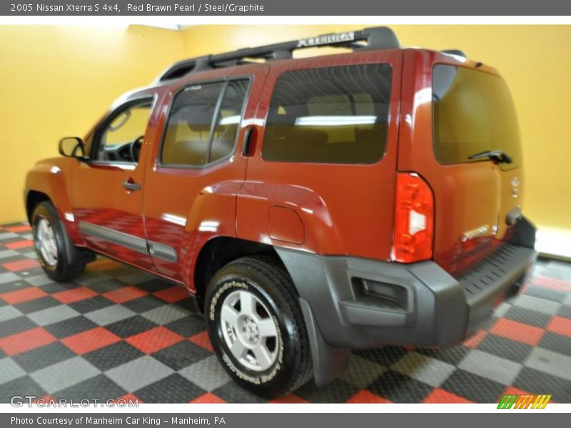 Red Brawn Pearl / Steel/Graphite 2005 Nissan Xterra S 4x4