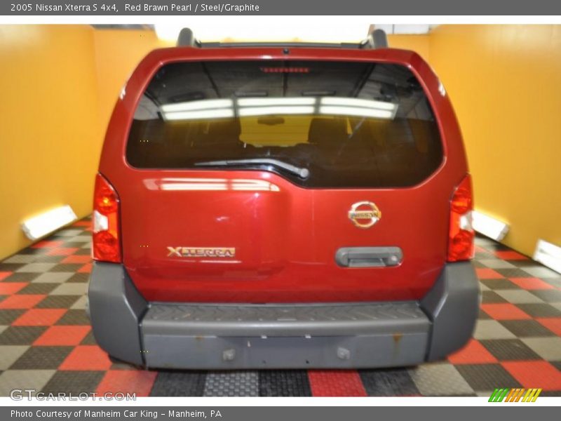 Red Brawn Pearl / Steel/Graphite 2005 Nissan Xterra S 4x4