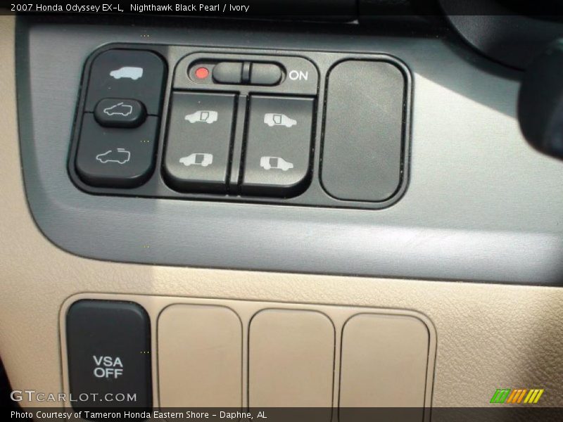 Nighthawk Black Pearl / Ivory 2007 Honda Odyssey EX-L