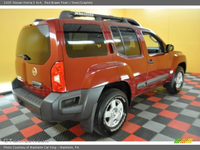 Red Brawn Pearl / Steel/Graphite 2005 Nissan Xterra S 4x4