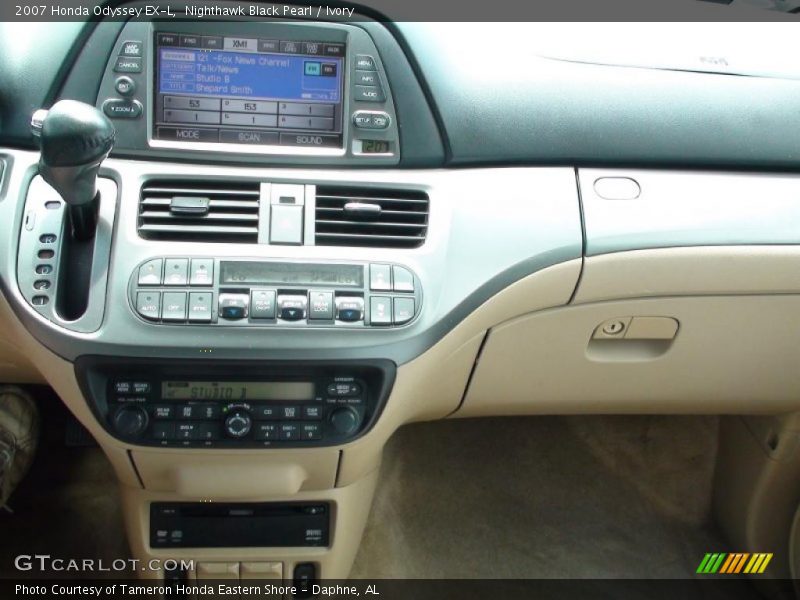 Nighthawk Black Pearl / Ivory 2007 Honda Odyssey EX-L