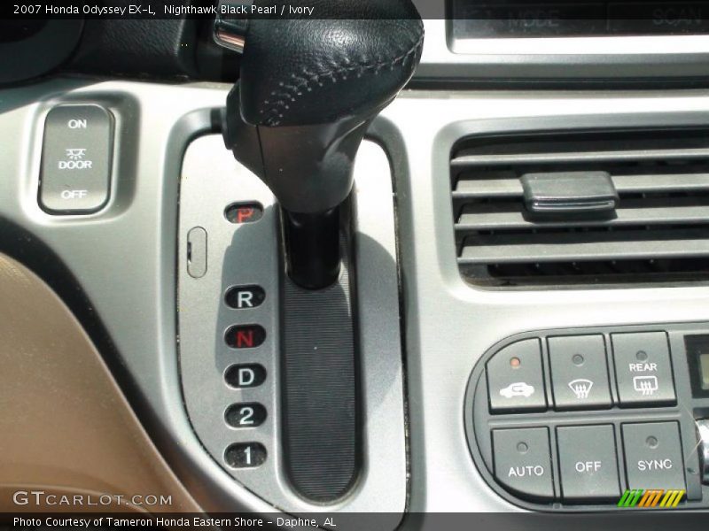 Nighthawk Black Pearl / Ivory 2007 Honda Odyssey EX-L